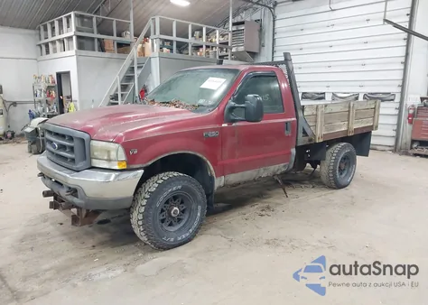 2002 Ford F-250 Xl/Xlt из США, поврежденный, VIN 1FTNF21L72ED15246